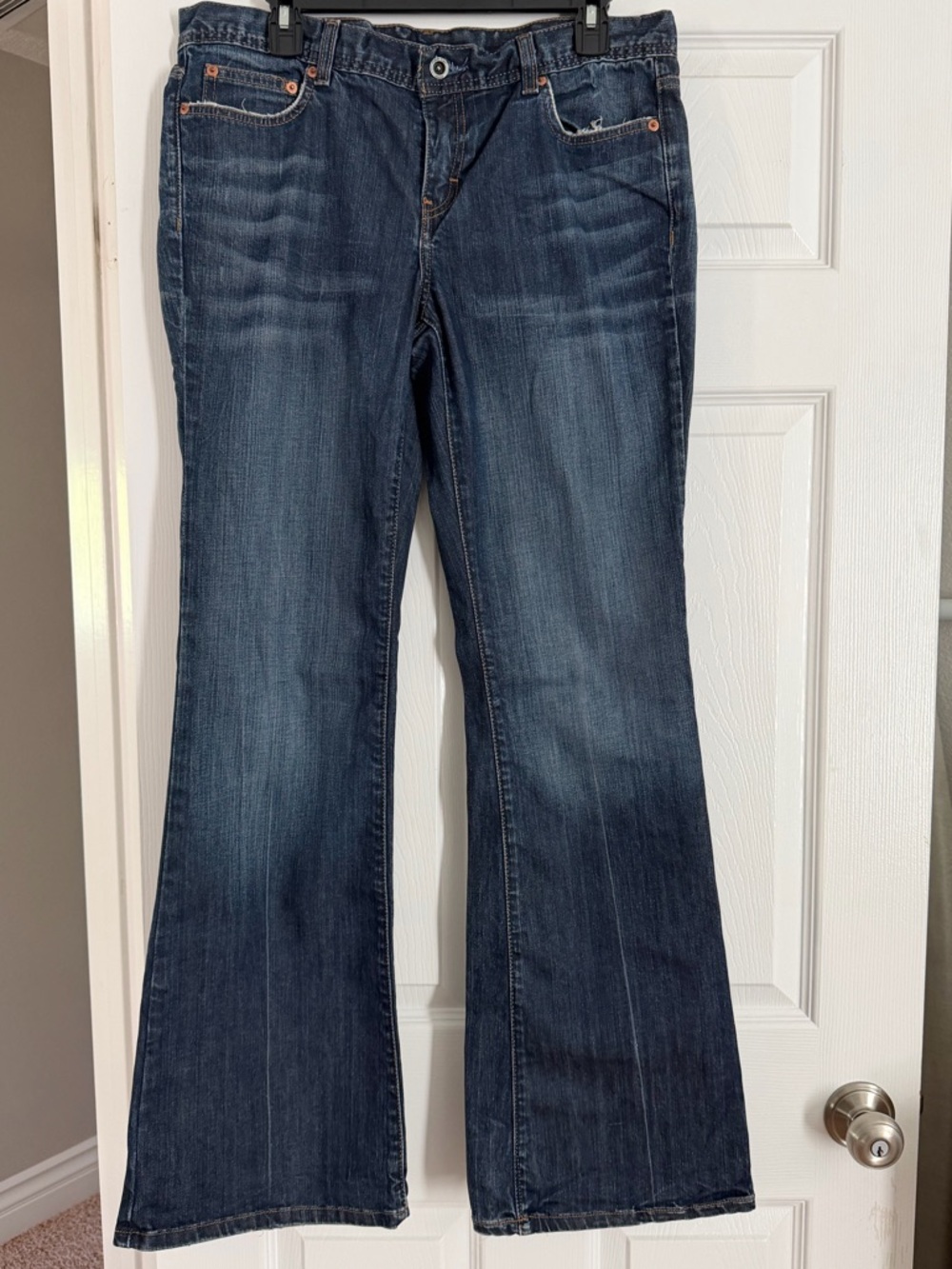 Calvin Klein  Dark Blue Bootcut Jeans - Classic Denim